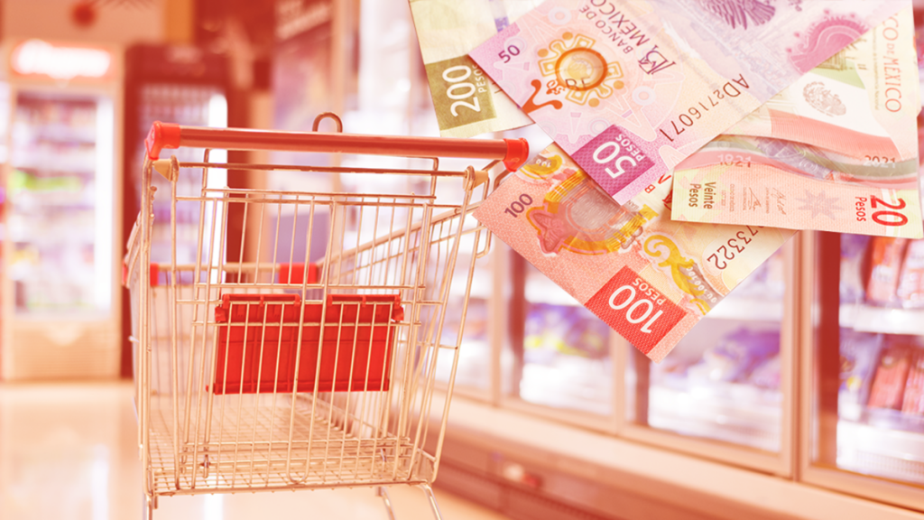 Inflación se acelera por tercera vez al hilo a 5.61% en la primera quincena de julio